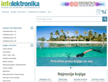 Tablet Screenshot of infoelektronika.net